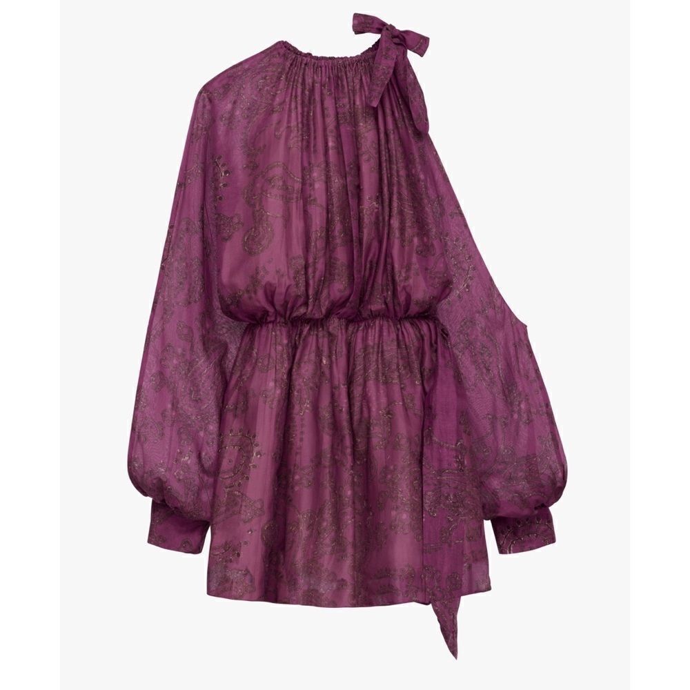 ZARA LIMITED EDITION PRINTED DRESS - Picture 7 of 10